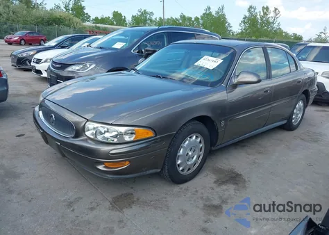 2002 Buick Lesabre Limited из США, поврежденный, VIN 1G4HR54K32U232987